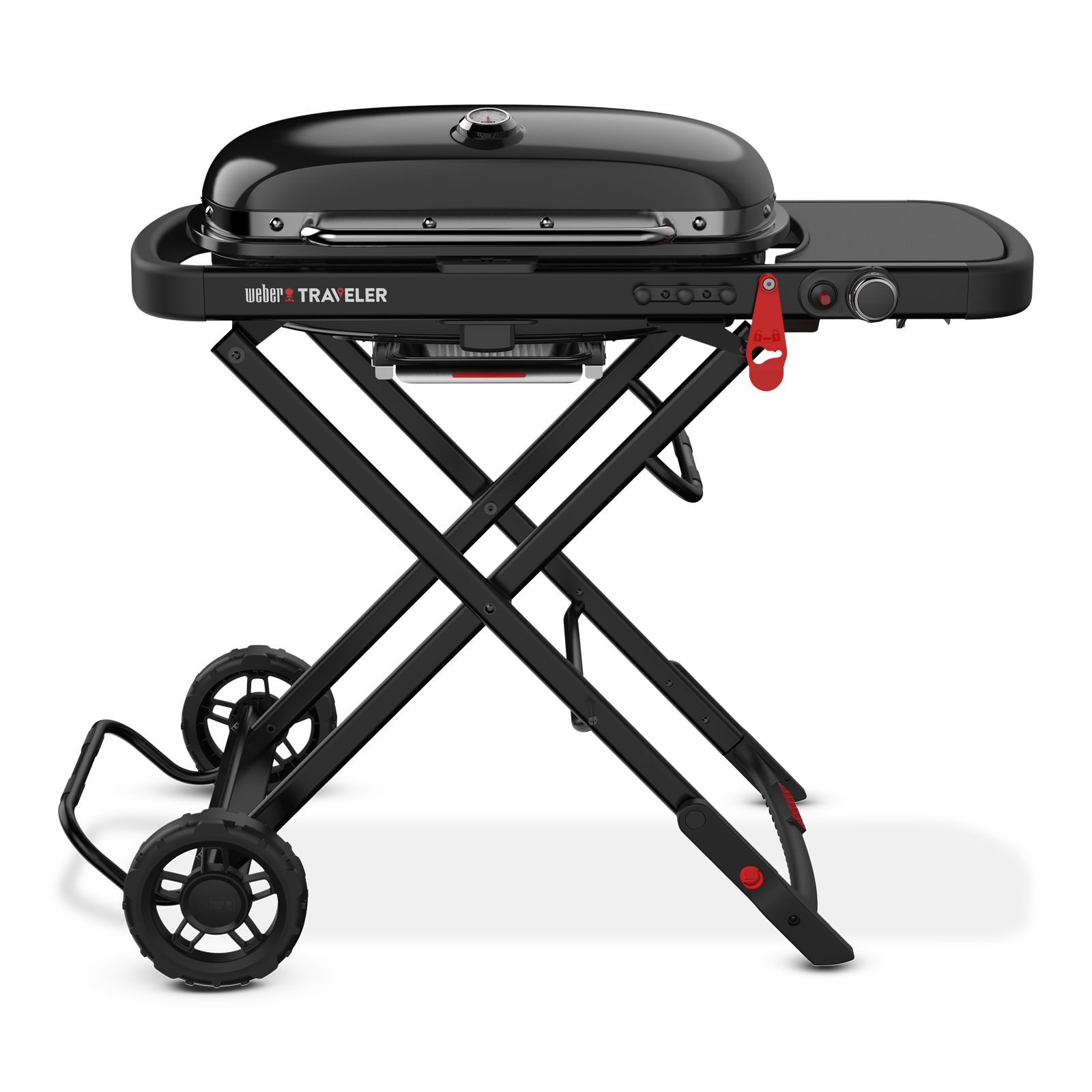 Weber Traveler Barbacoa de gas - Stealth Edition