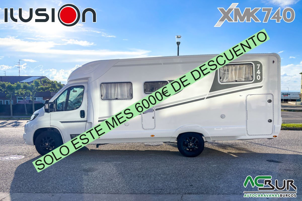 Autocaravana perfilada  ilusion 740 ocasion