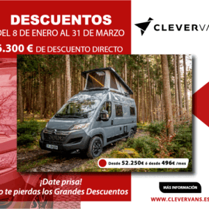 Oferta Clever vans hasta 6300€ de descuento